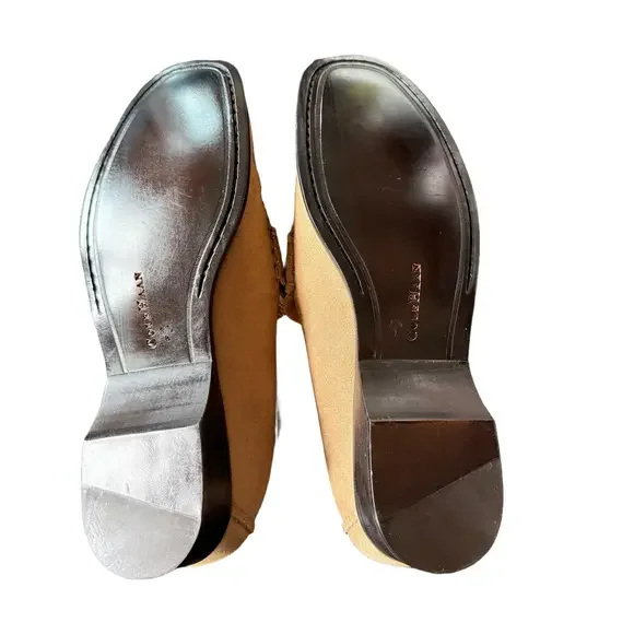 Cole Haan Tan Flats Classic Penny Loafers Women's Size 10.5 - Picture 7 of 9